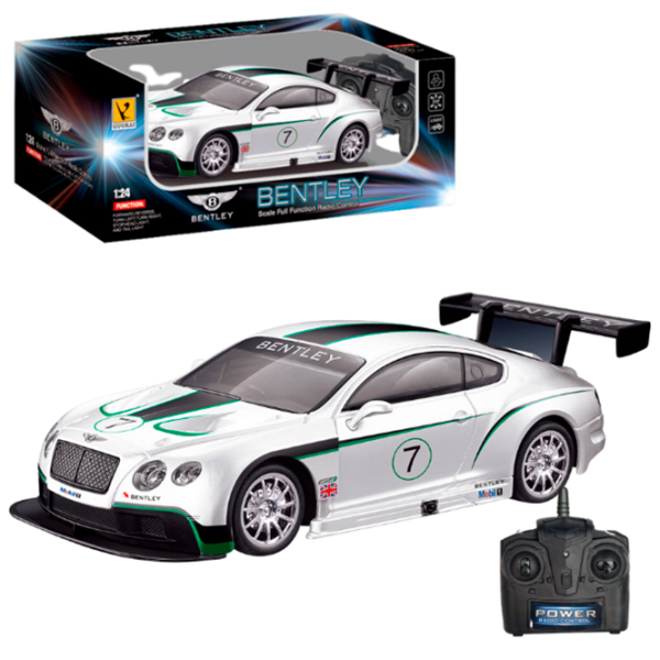 Машинка RC Bentley GT3 866-2426
Зелёный
Белый  photo 5