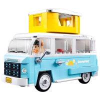Constructor Sluban TS-2 Camping Blue Numărul de piese 256, 8+