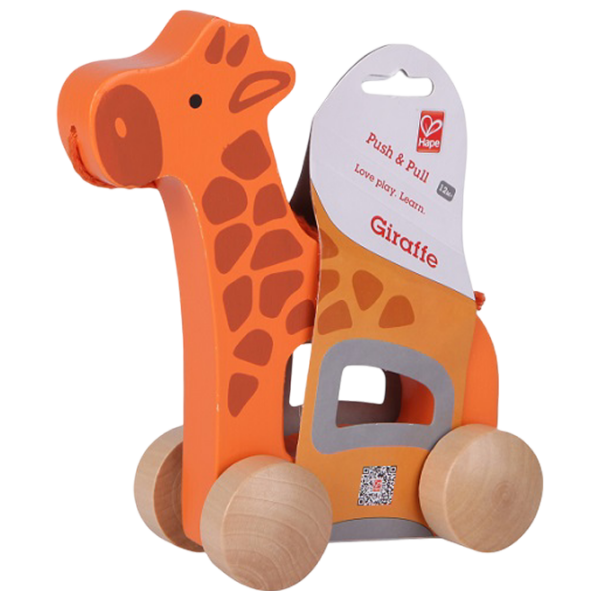Игрушка каталка Hape E0906 Оранжевый 1+ photo 3