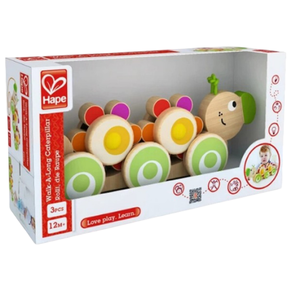 Jucărie de împins și tras Hape K-E0351 Multicolor 1+ photo 3