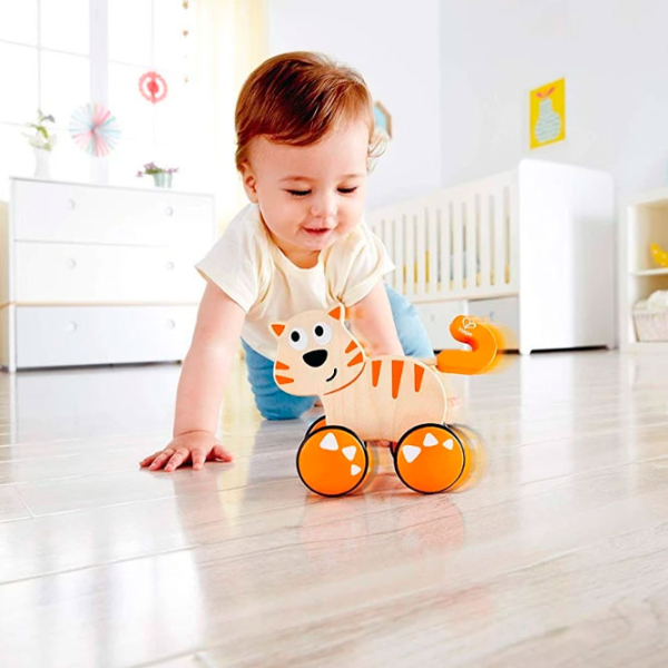 Игрушка каталка Hape E0363 Оранжевый 1+ photo 6