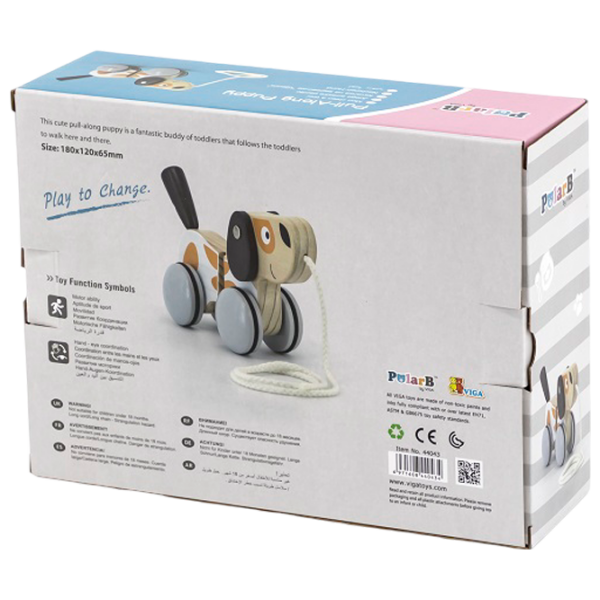 Игрушка каталка PolarB 44043 Серый 1+ photo 9