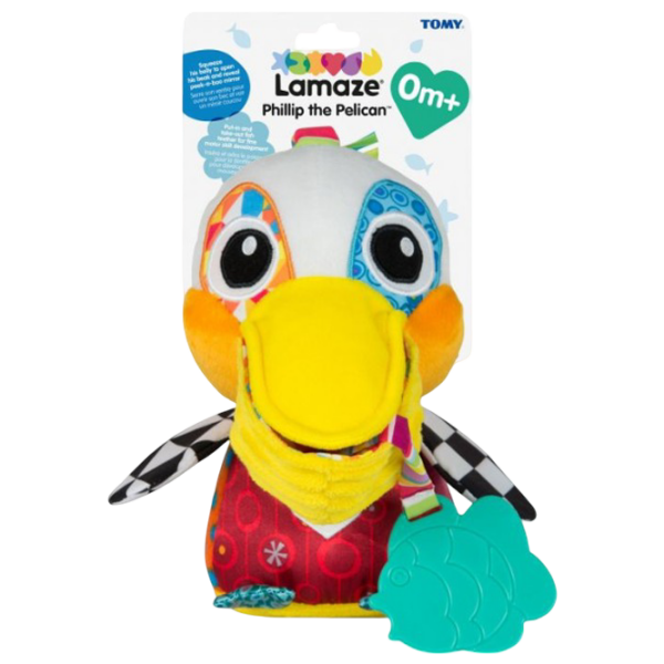 Jucărie moale Tomy Philip the Pelican T27518 Multicolor 0+ photo 3