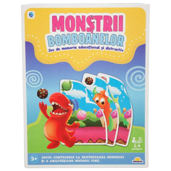 Joc de masă Noriel Candy Monsters Dezvoltare, 5+ photo 1