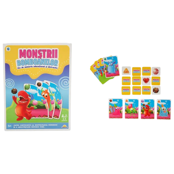 Joc de masă Noriel Candy Monsters Dezvoltare, 5+ photo 4