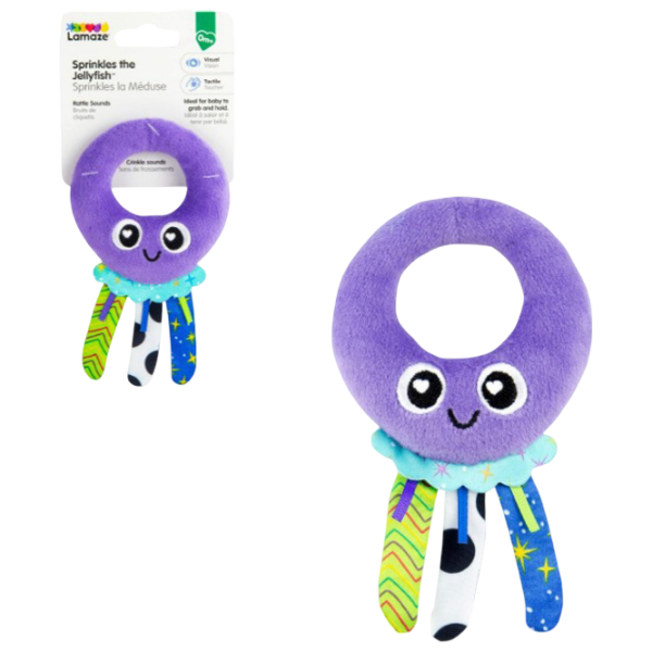 Сенсорная игрушка Tomy Sprinkles the Jellyfish T27059 Пурпурный 0+ photo 2