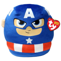 Мягкая игрушка Ty Marvel Капитан Америка TY39257 Синий 3+