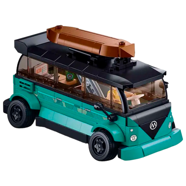 Constructor Sluban TS-1 Surf Car Blue Numărul de piese 276, 8+ photo 2