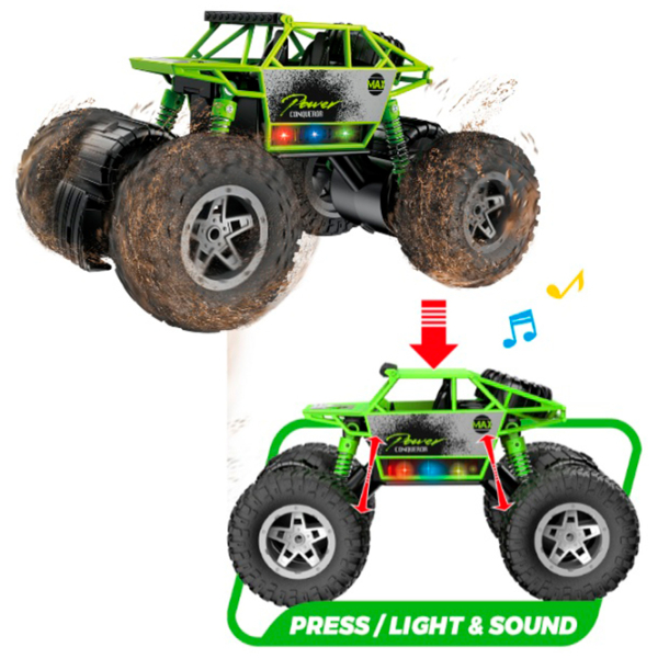 Машинка Wenyi Monster Trucks WY663A
Серый
Зеленый  photo 4