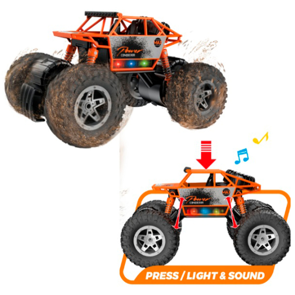 Машинка Wenyi Monster Trucks WY663B
Серый
Оранжевый  photo 4