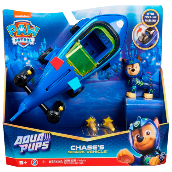 Mașină Spin Master Chase Shark Vehicle 6066140
Yellow
Blue  photo 7