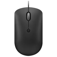 Мышь Lenovo 400 Черный Проводная, 2400 dpi
