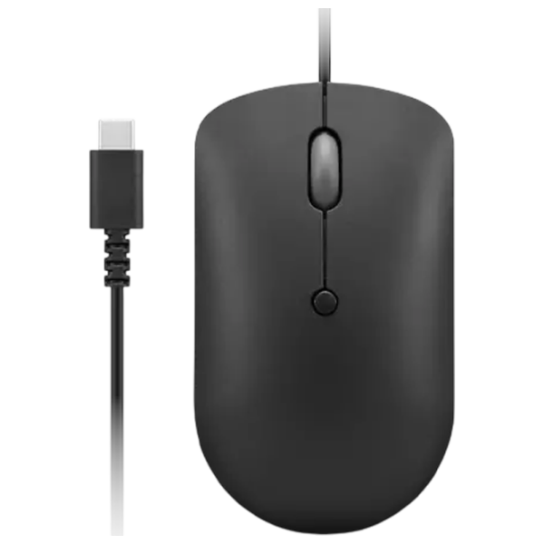 Мышь Lenovo 400 Черный Проводная, 2400 dpi photo 6