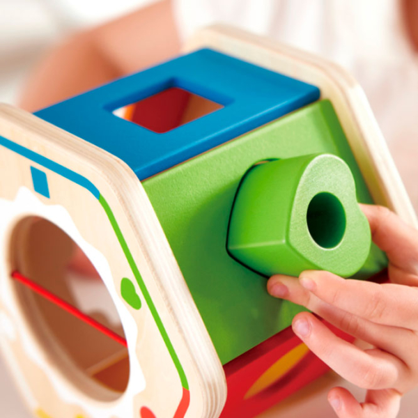 Jucărie interactivă Hape Wonder Shape Multicolor 1+ photo 5
