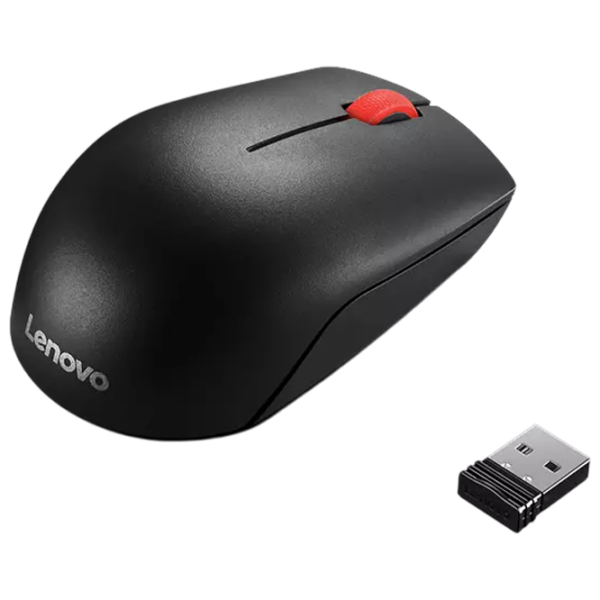 Mouse Lenovo Essential Compact Black Fără fir, 1000 dpi photo 3
