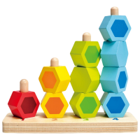 Jucărie interactivă Hape Counting Stacker E0504 Multicolor 1+