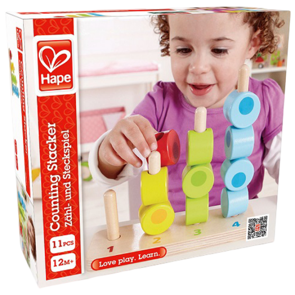 Jucărie interactivă Hape Counting Stacker E0504 Multicolor 1+ photo 6