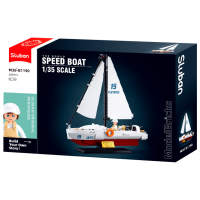Constructor Sluban Speed Boat White Numărul de piese 281, 10+