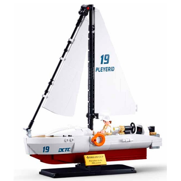 Constructor Sluban Speed Boat White Numărul de piese 281, 10+ photo 3