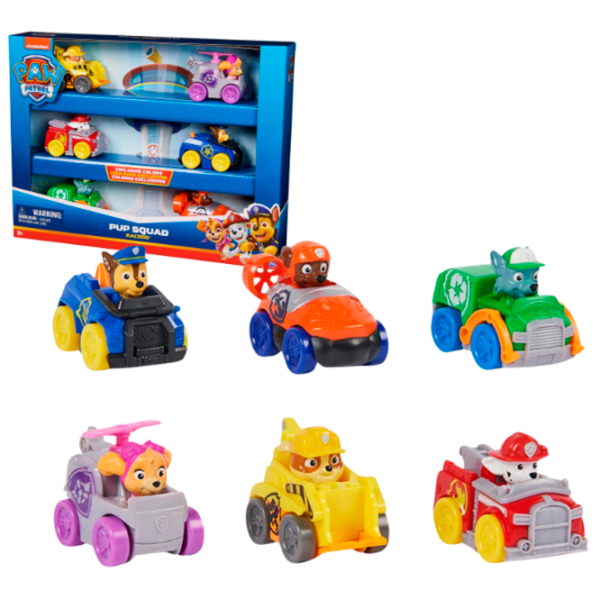 Комплект машин Spin Master PupSquad Racers 6070070
Черный
Разноцветный  photo 4