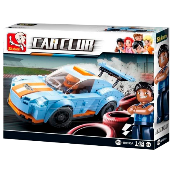 Constructor Sluban Offroad Blue Numărul de piese 148, 6+ photo 1