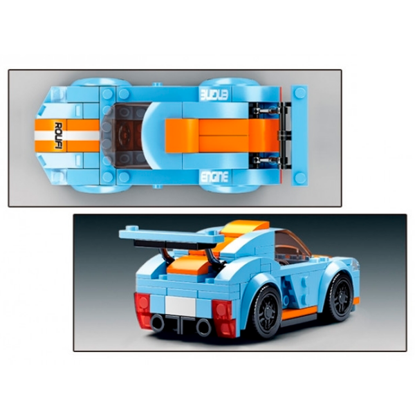 Constructor Sluban Offroad Blue Numărul de piese 148, 6+ photo 4