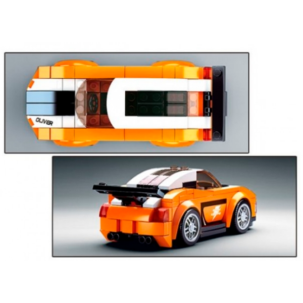 Constructor Sluban Bobcat Orange Numărul de piese 140, 6+ photo 3