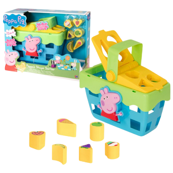 Интерактивная игрушка HTI Peppa's Shape Sorter 1684722 Синий 1+ photo 2