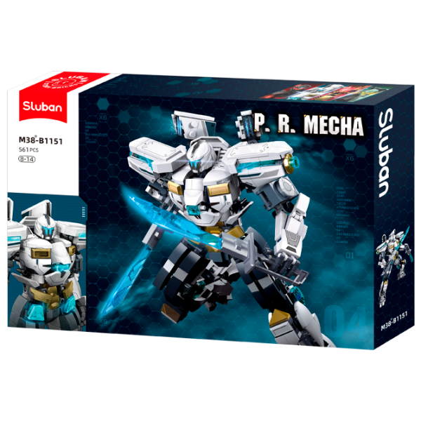 Constructor Sluban Ice Guardian White Numărul de piese 561, 8+ photo 1