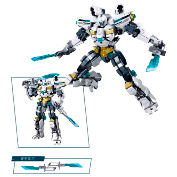 Constructor Sluban Ice Guardian White Numărul de piese 561, 8+ photo 4