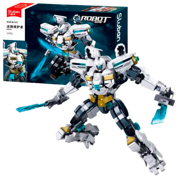 Constructor Sluban Ice Guardian White Numărul de piese 561, 8+ photo 6