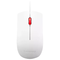 Мышь Lenovo Essential Белый Проводная, 1600 dpi