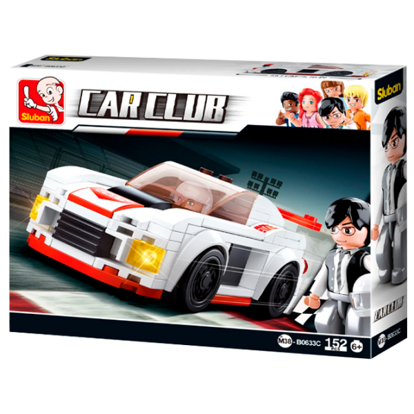 Constructor Sluban Knight White Numărul de piese 152, 6+ photo 1