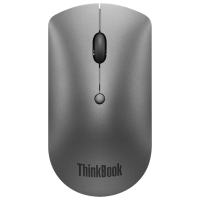 Мышь Lenovo ThinkBook Silent Серый Беспроводные, 2400 dpi