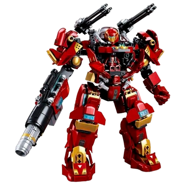 Constructor Sluban Anti-Hulk Red Numărul de piese 579, 6+ photo 3