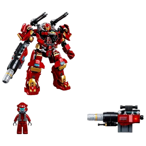 Constructor Sluban Anti-Hulk Red Numărul de piese 579, 6+ photo 5
