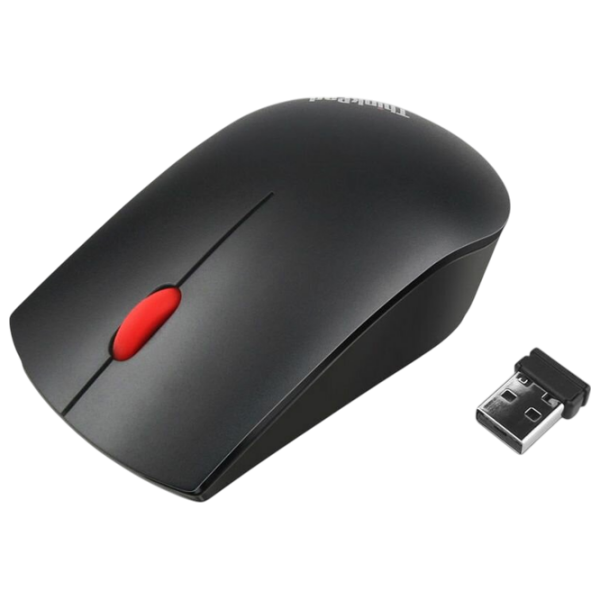 Мышь Lenovo ThinkPad Essential Черный Беспроводные, 1200 dpi photo 2