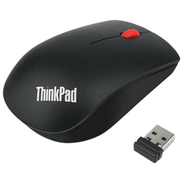 Мышь Lenovo ThinkPad Essential Черный Беспроводные, 1200 dpi photo 3
