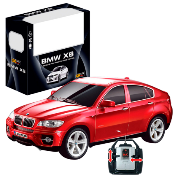 Машинка RC BMW X6 866-2802A
Серый
Разноцветный  photo 5