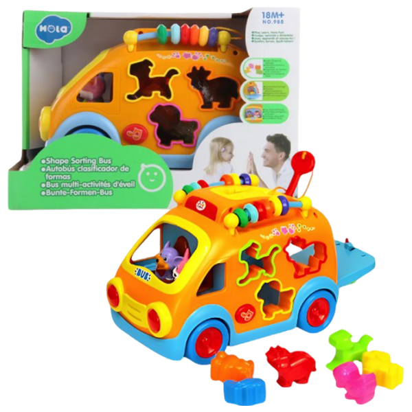Jucărie interactivă Hola Toys H-988 Orange 1+ photo 2