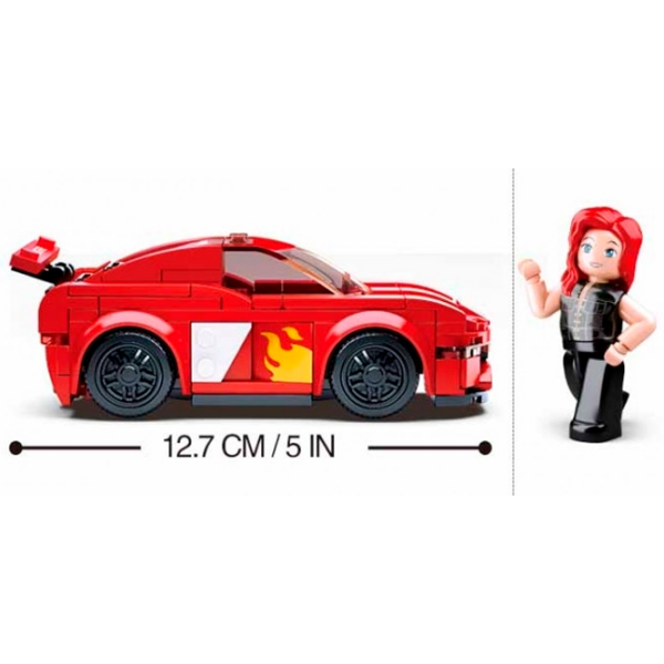 Constructor Sluban The bird Red Numărul de piese 163, 6+ photo 4