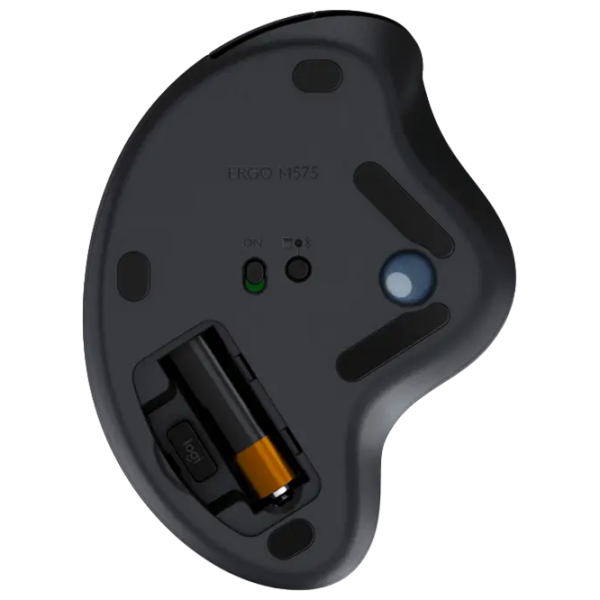 Mouse Logitech M575 Trackball Graphite Fără fir, 2000 dpi photo 4