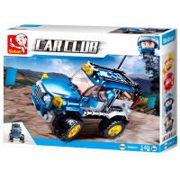 Constructor Sluban SUV Blue Numărul de piese 146 , 6+