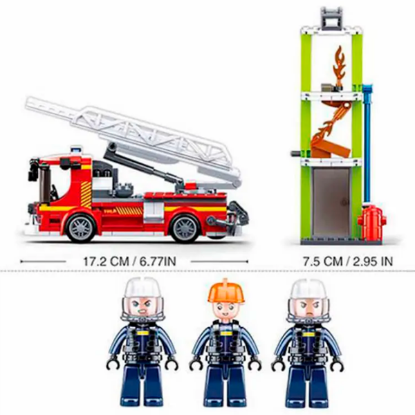 Constructor Sluban Ladder Practice Red Numărul de piese 343, 6+ photo 5