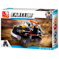 Constructor Sluban SUV Black Numărul de piese 158, 6+