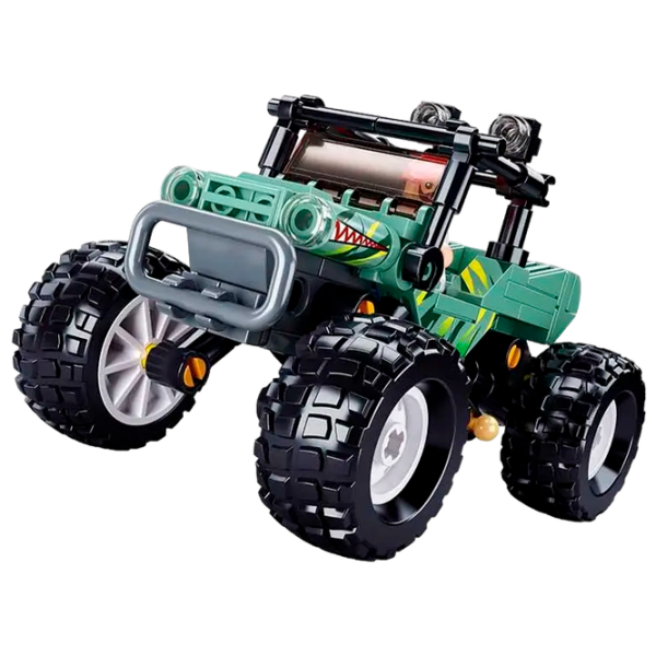 Constructor Sluban SUV Green Numărul de piese 155, 6+ photo 2
