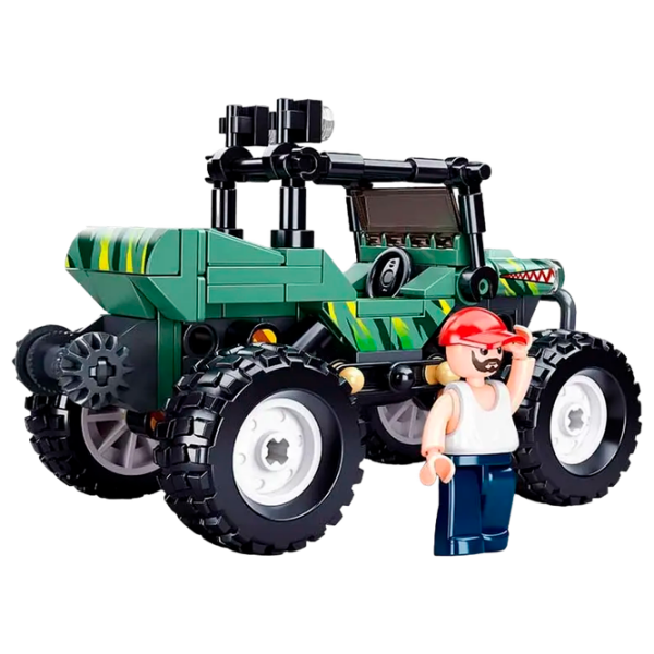 Constructor Sluban SUV Green Numărul de piese 155, 6+ photo 3