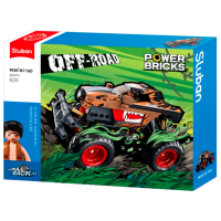 Constructor Sluban Off-Road Brown Numărul de piese 264, 6+
