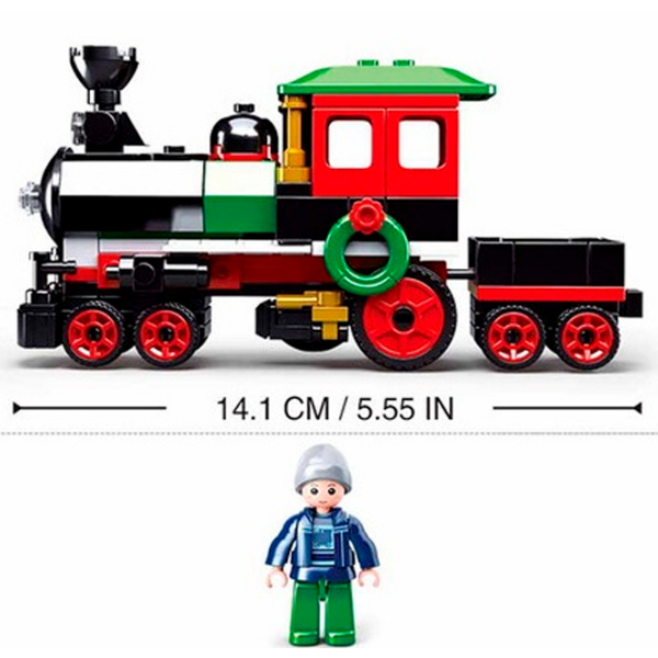 Constructor Sluban New Year Black Numărul de piese 156, 6+ photo 6