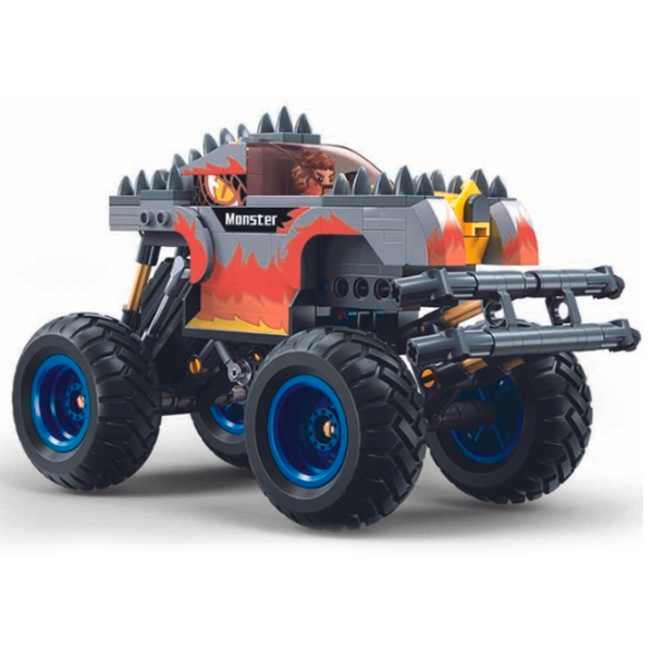 Constructor Sluban Off-Road Gray Numărul de piese 267, 6+ photo 4